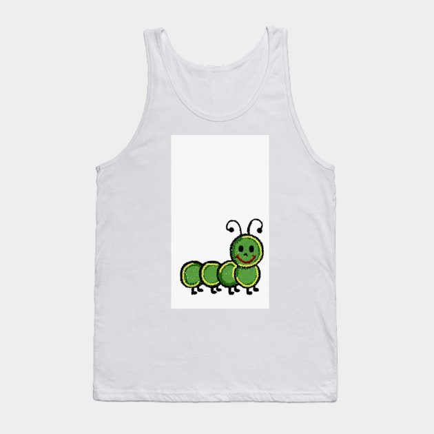 Caterpillar Tank Top by neetaujla